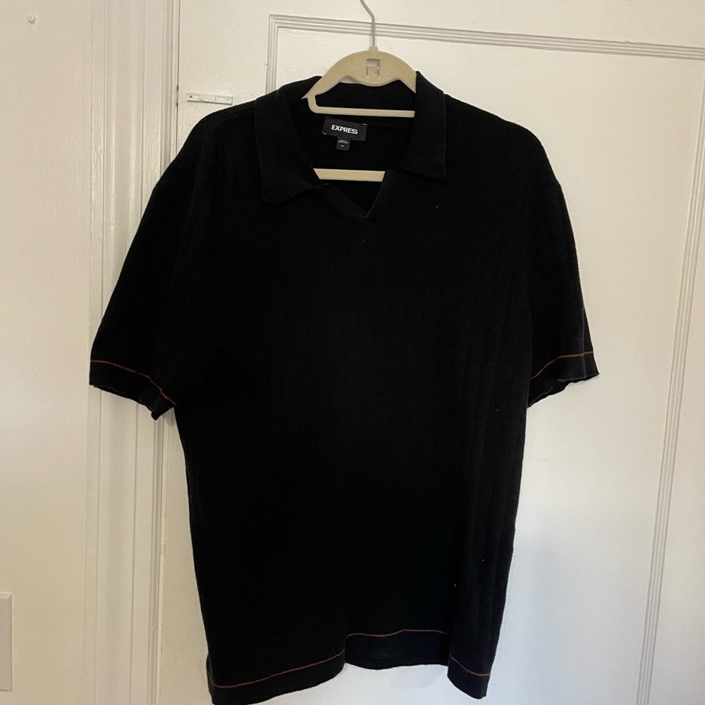 Express v neck polo